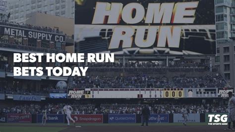 Best Bets to Hit a Home Run Today – Top HR Prop Bets Tonight.